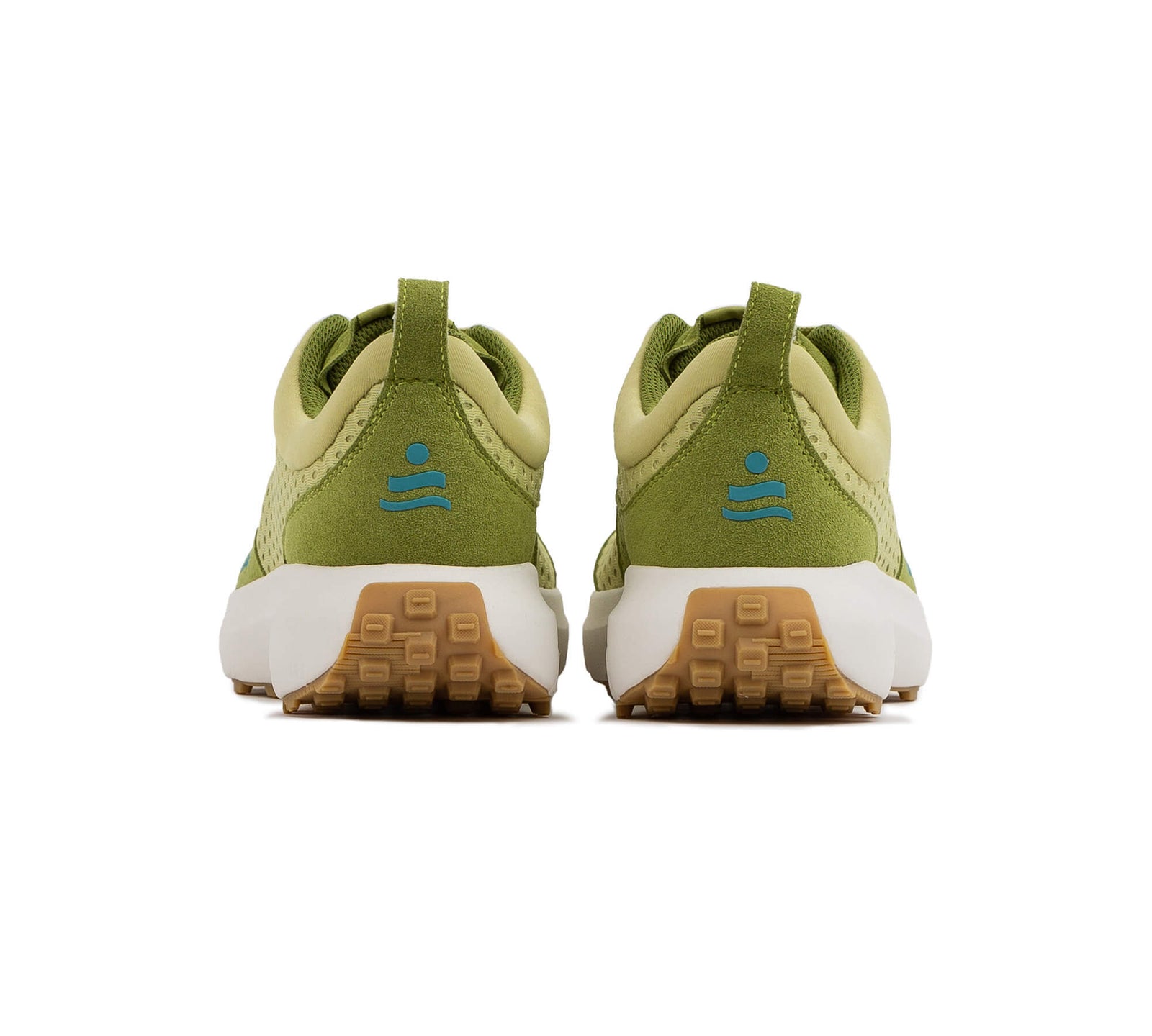 Hilma Running Shoes - Linden Green - Back of Shoes