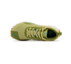 Top down view of right Everywhere Hilma Running shoe in Linden Green
